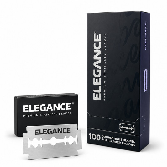 ELEGANCE PREMIUM STAINLESS ÇİFT KENAR TIRAŞ JİLETİ 100LÜ